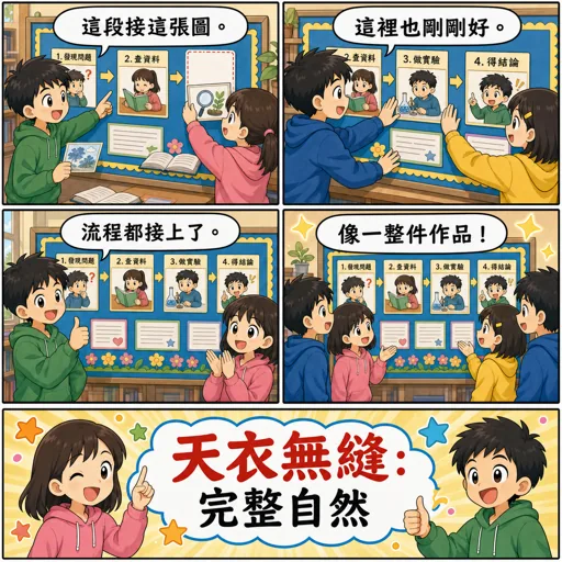 天衣無縫成語漫畫縮圖