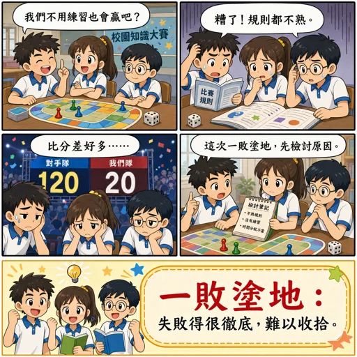 一敗塗地成語漫畫縮圖