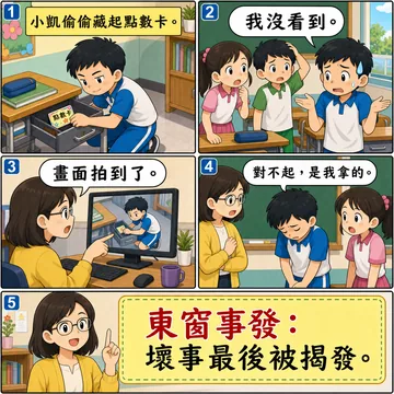 東窗事發成語漫畫縮圖