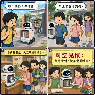 司空見慣成語漫畫縮圖