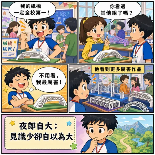夜郎自大成語漫畫縮圖