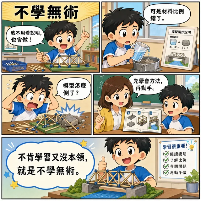 不學無術成語漫畫縮圖