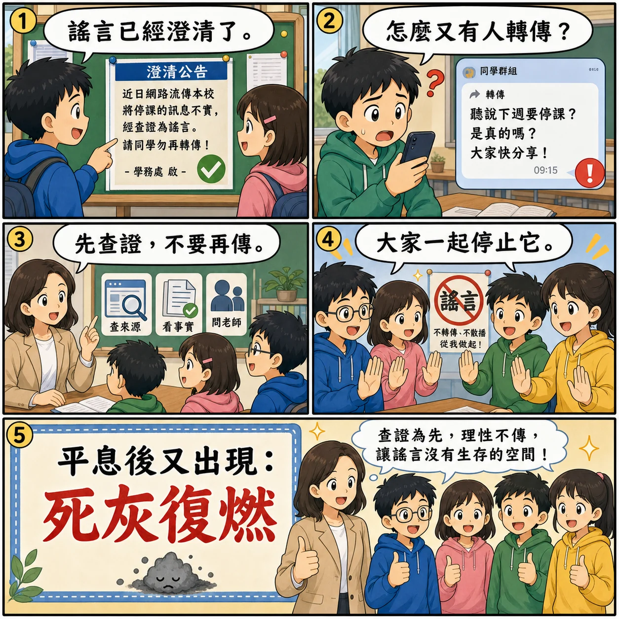 死灰復燃的 AI 生成成語漫畫