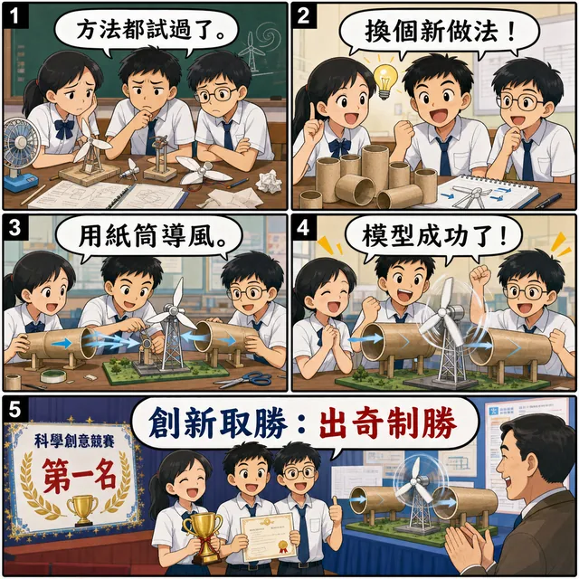 出奇制勝成語漫畫縮圖