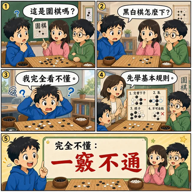 一竅不通成語漫畫縮圖
