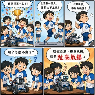 趾高氣揚成語漫畫縮圖