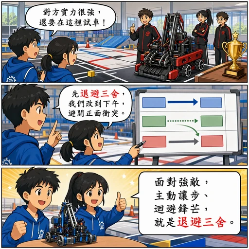 退避三舍成語漫畫縮圖