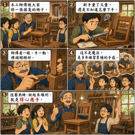 得心應手成語漫畫縮圖