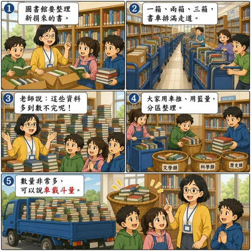 車載斗量成語漫畫縮圖