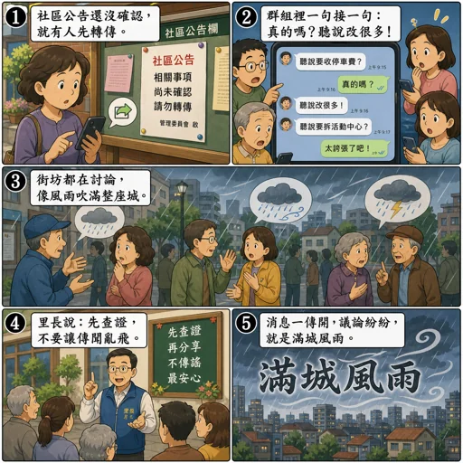 滿城風雨成語漫畫縮圖