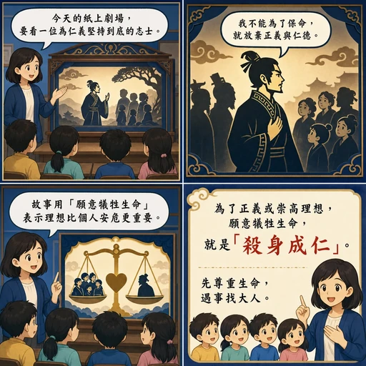 殺身成仁成語漫畫縮圖