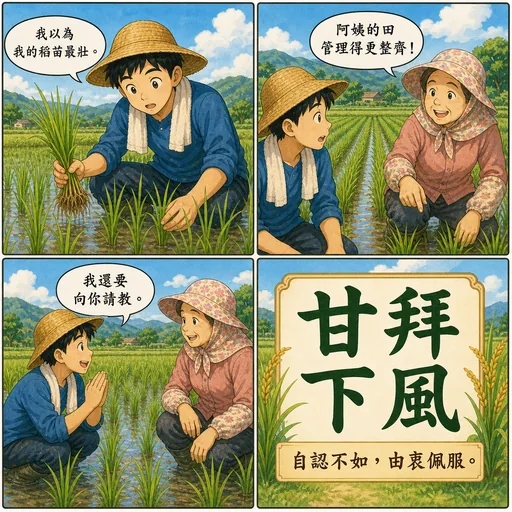 甘拜下風成語漫畫縮圖