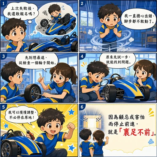 裹足不前成語漫畫縮圖