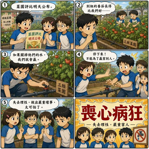 喪心病狂成語漫畫縮圖