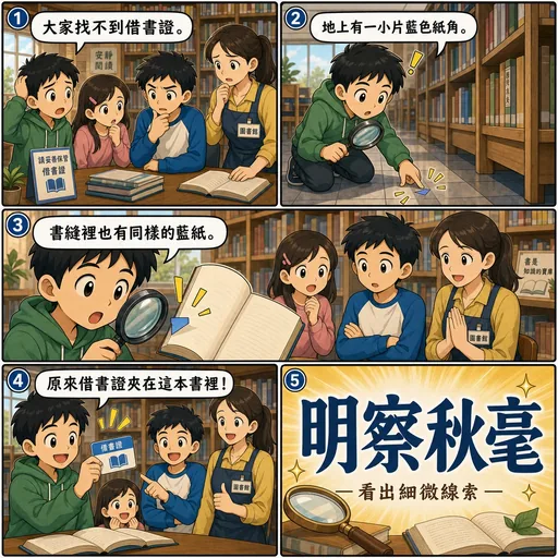 明察秋毫成語漫畫縮圖