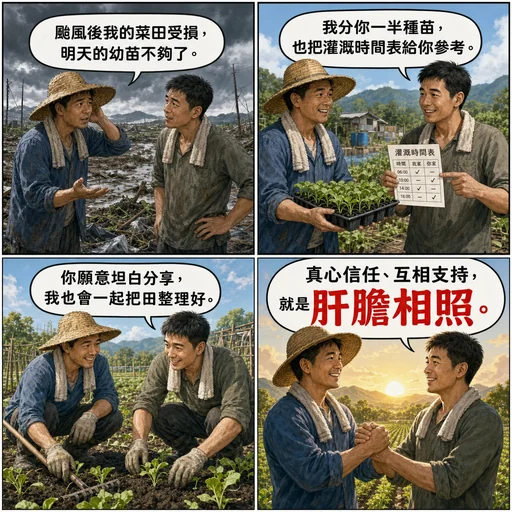 肝膽相照成語漫畫縮圖