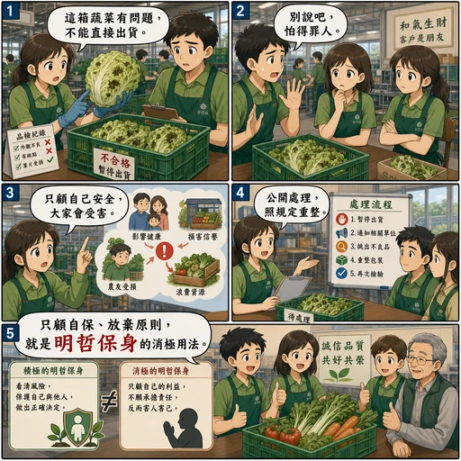 明哲保身成語漫畫縮圖