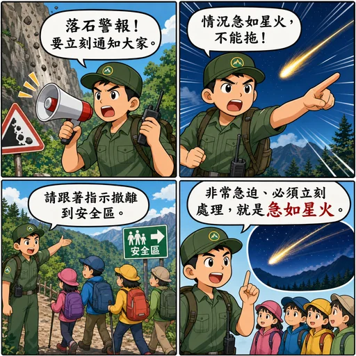 急如星火成語漫畫縮圖