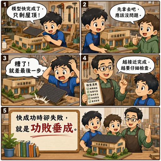 功敗垂成成語漫畫縮圖