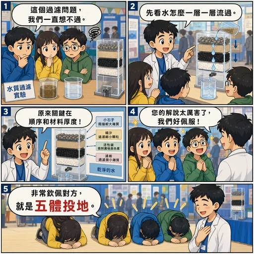 五體投地成語漫畫縮圖