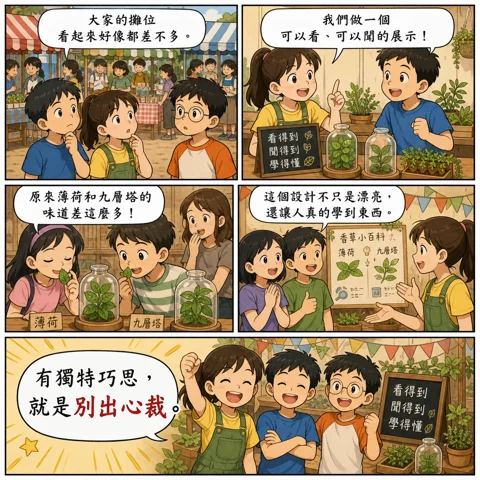 別出心裁成語漫畫縮圖