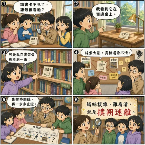 撲朔迷離成語漫畫縮圖
