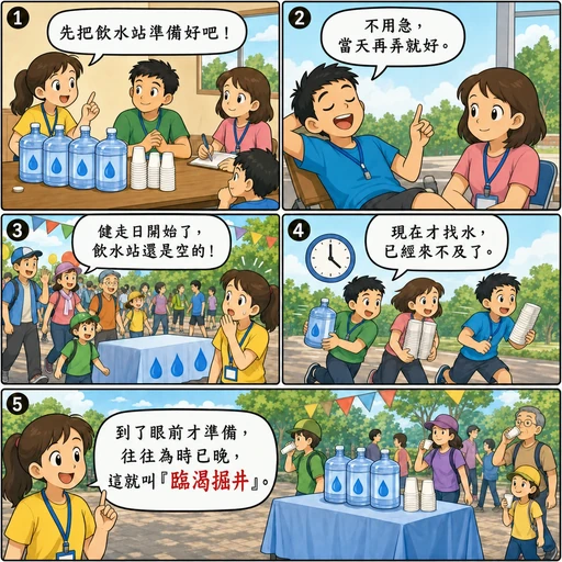 臨渴掘井成語漫畫縮圖