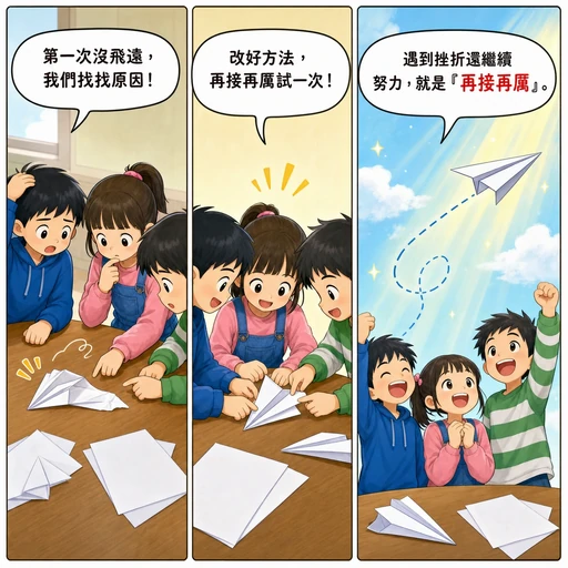 再接再厲成語漫畫縮圖