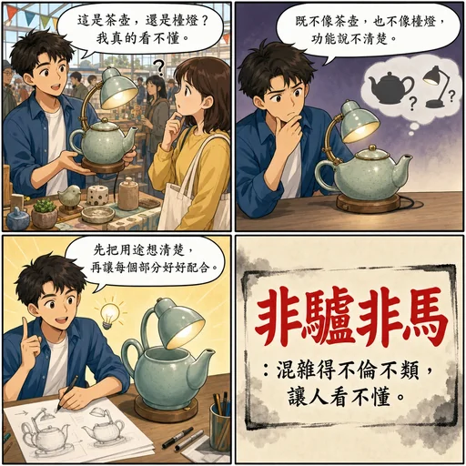 非驢非馬成語漫畫縮圖