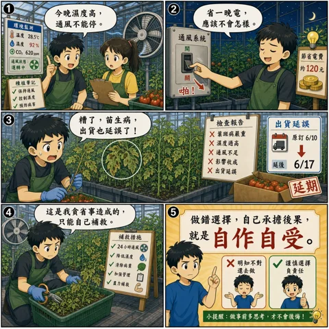 自作自受成語漫畫縮圖