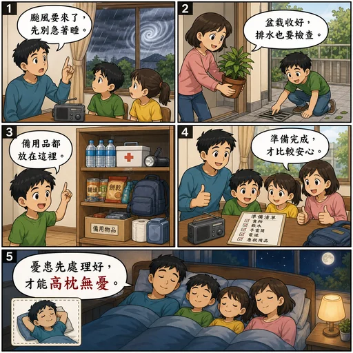 高枕無憂成語漫畫縮圖
