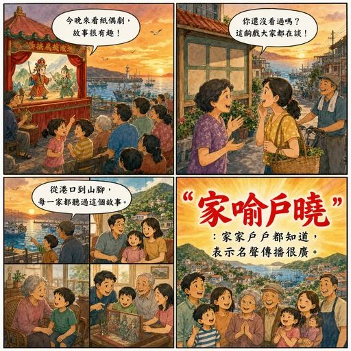 家喻戶曉成語漫畫縮圖