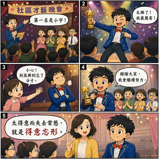 得意忘形成語漫畫縮圖