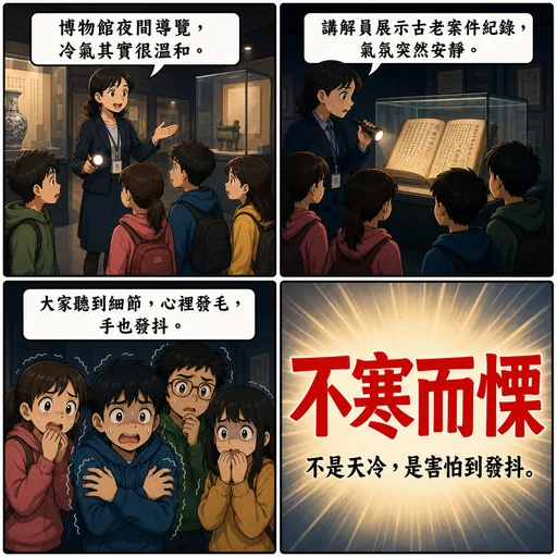 不寒而慄成語漫畫縮圖