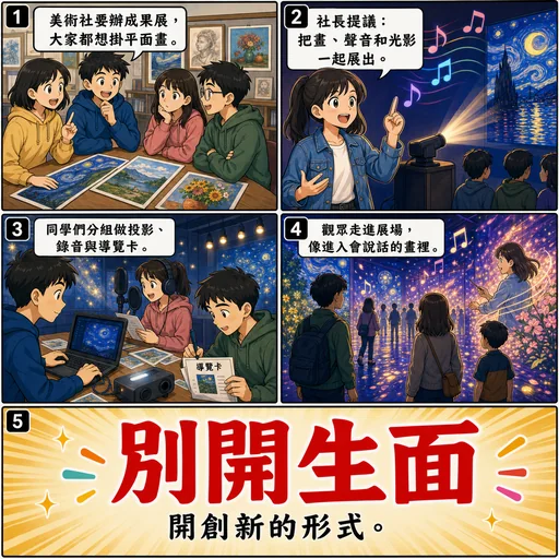 別開生面成語漫畫縮圖
