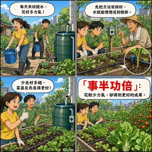 事半功倍成語漫畫縮圖