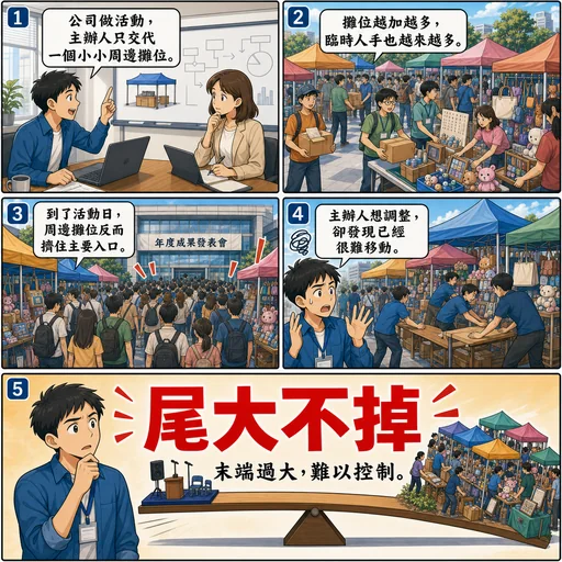 尾大不掉成語漫畫縮圖