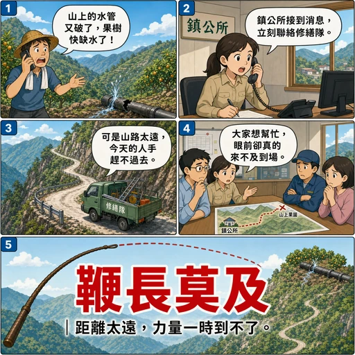 鞭長莫及成語漫畫縮圖