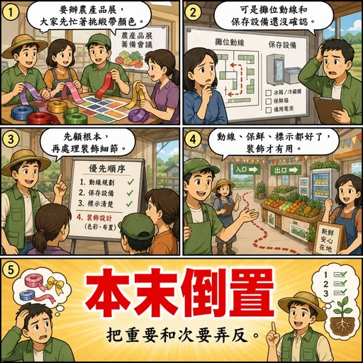 本末倒置成語漫畫縮圖