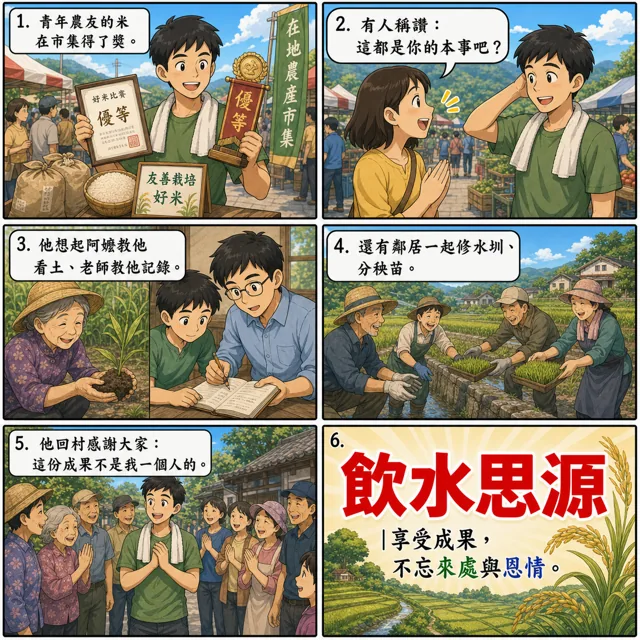飲水思源成語漫畫縮圖