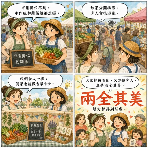兩全其美成語漫畫縮圖