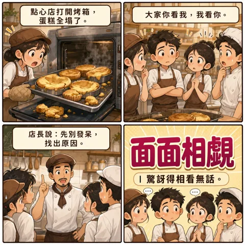 面面相覷成語漫畫縮圖