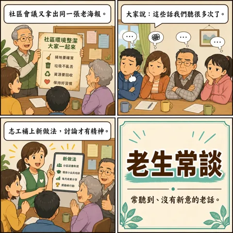 老生常談成語漫畫縮圖