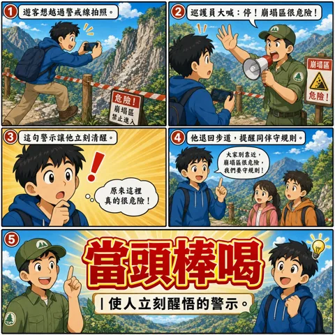 當頭棒喝成語漫畫縮圖