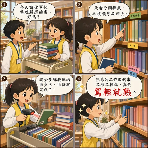 駕輕就熟成語漫畫縮圖