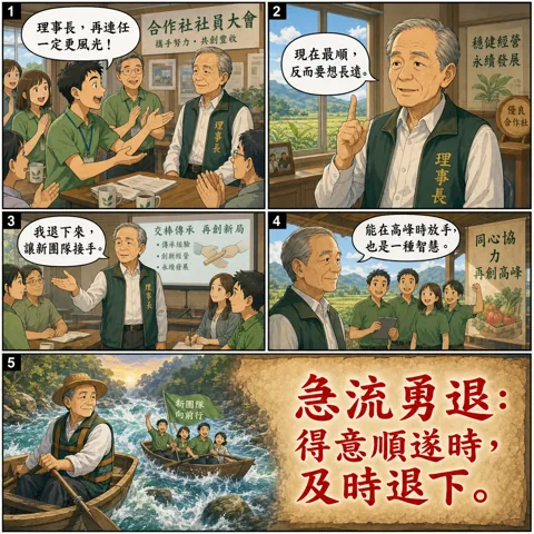 急流勇退成語漫畫縮圖