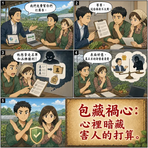 包藏禍心成語漫畫縮圖