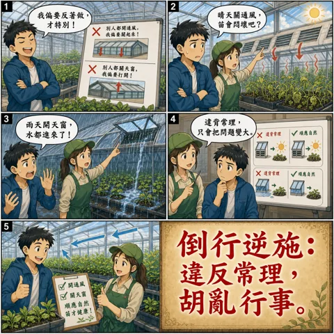 倒行逆施成語漫畫縮圖