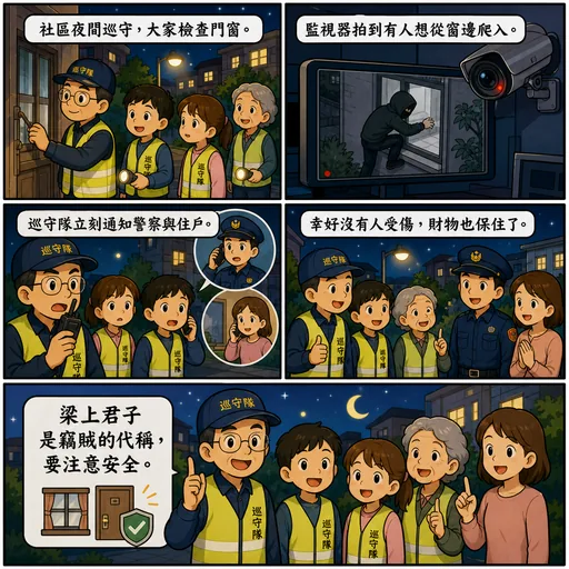 梁上君子成語漫畫縮圖