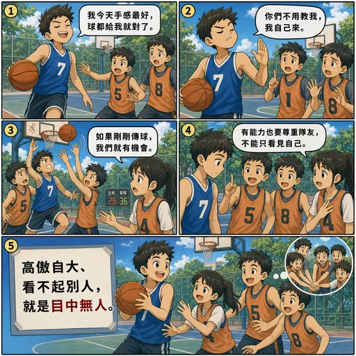 目中無人成語漫畫縮圖